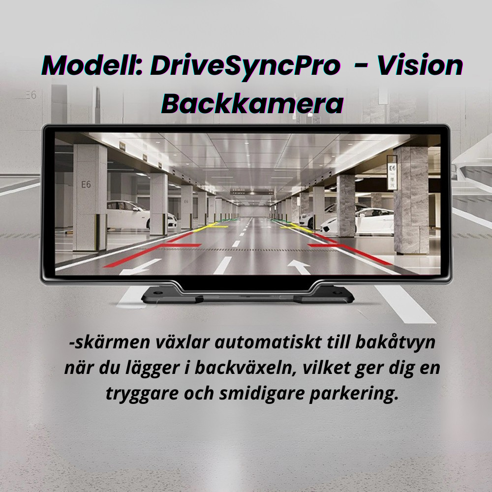 DriveSyncPro - Smart bildskärm