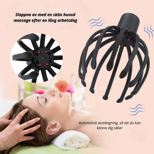 Elektrisk huvudmassage med “tingler”-effekt